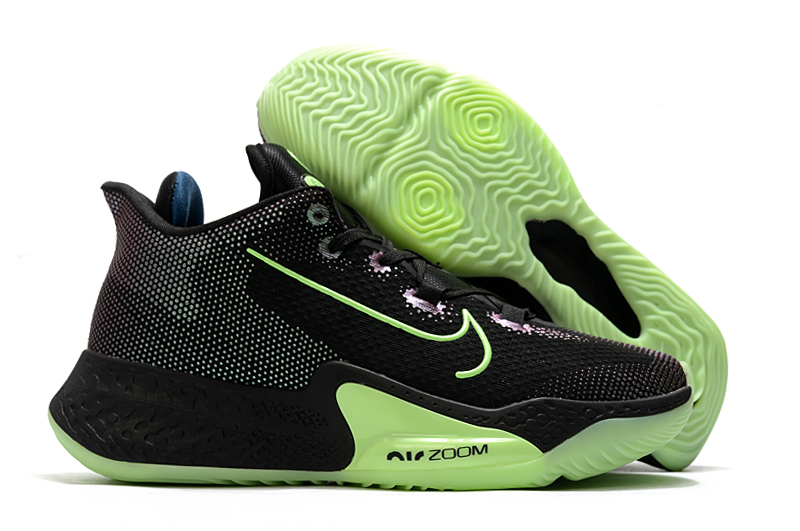 World Cup 2020 Nike Zoom Black Green Basketball Shoes